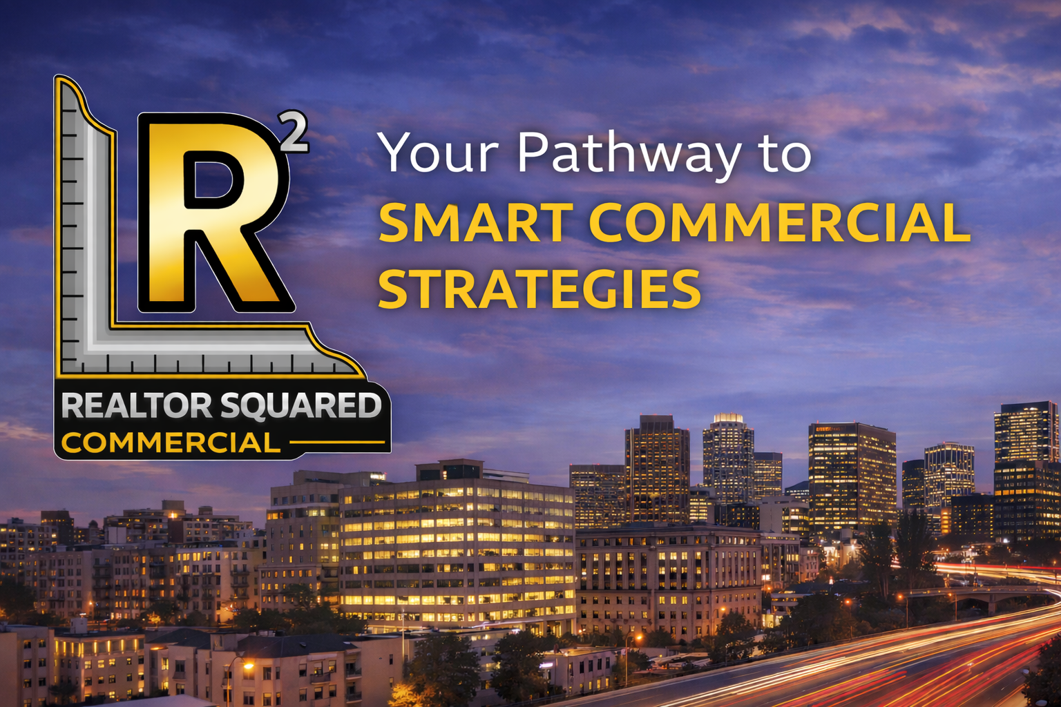Realtor Squared Commercial - Smart Commercial Strategies Banner